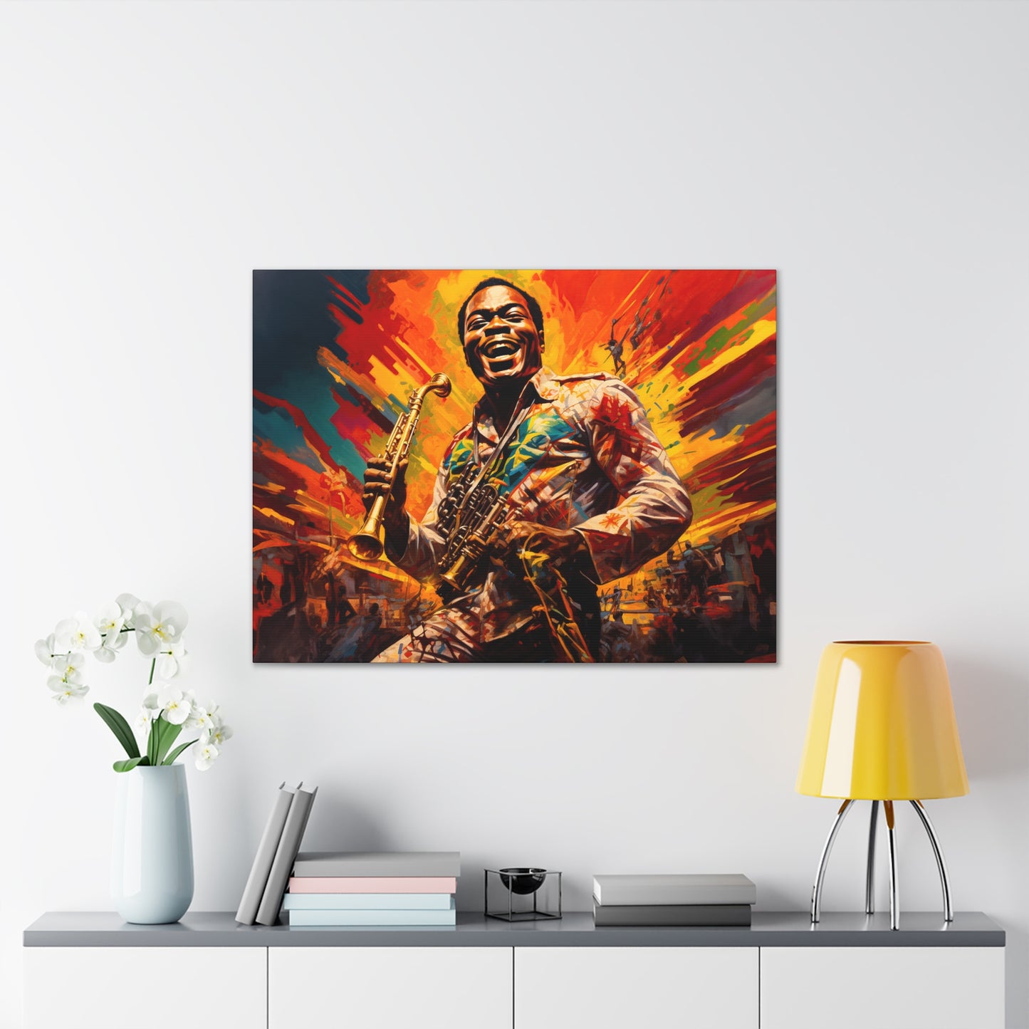 FELA, King of Afrobeat (Canvas Stretched, 0.75")