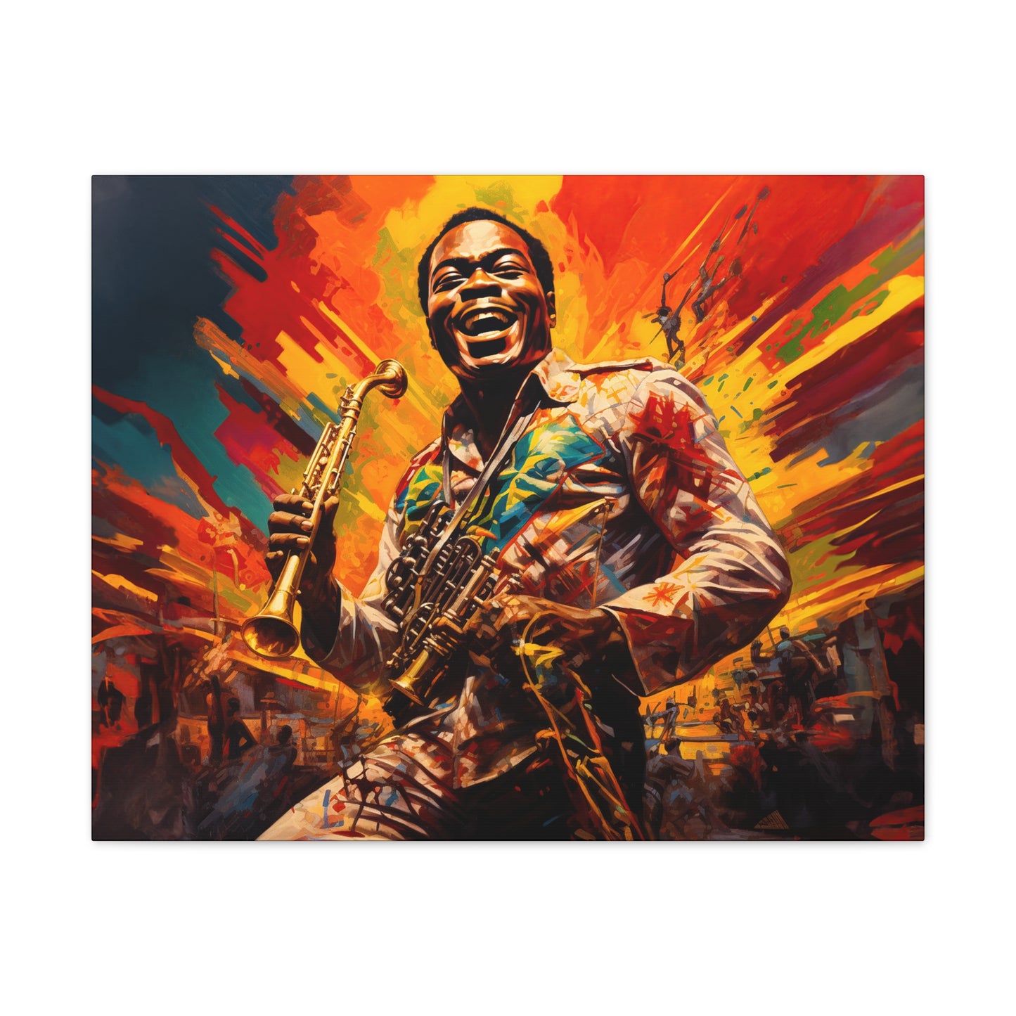 FELA, King of Afrobeat (Canvas Stretched, 0.75")