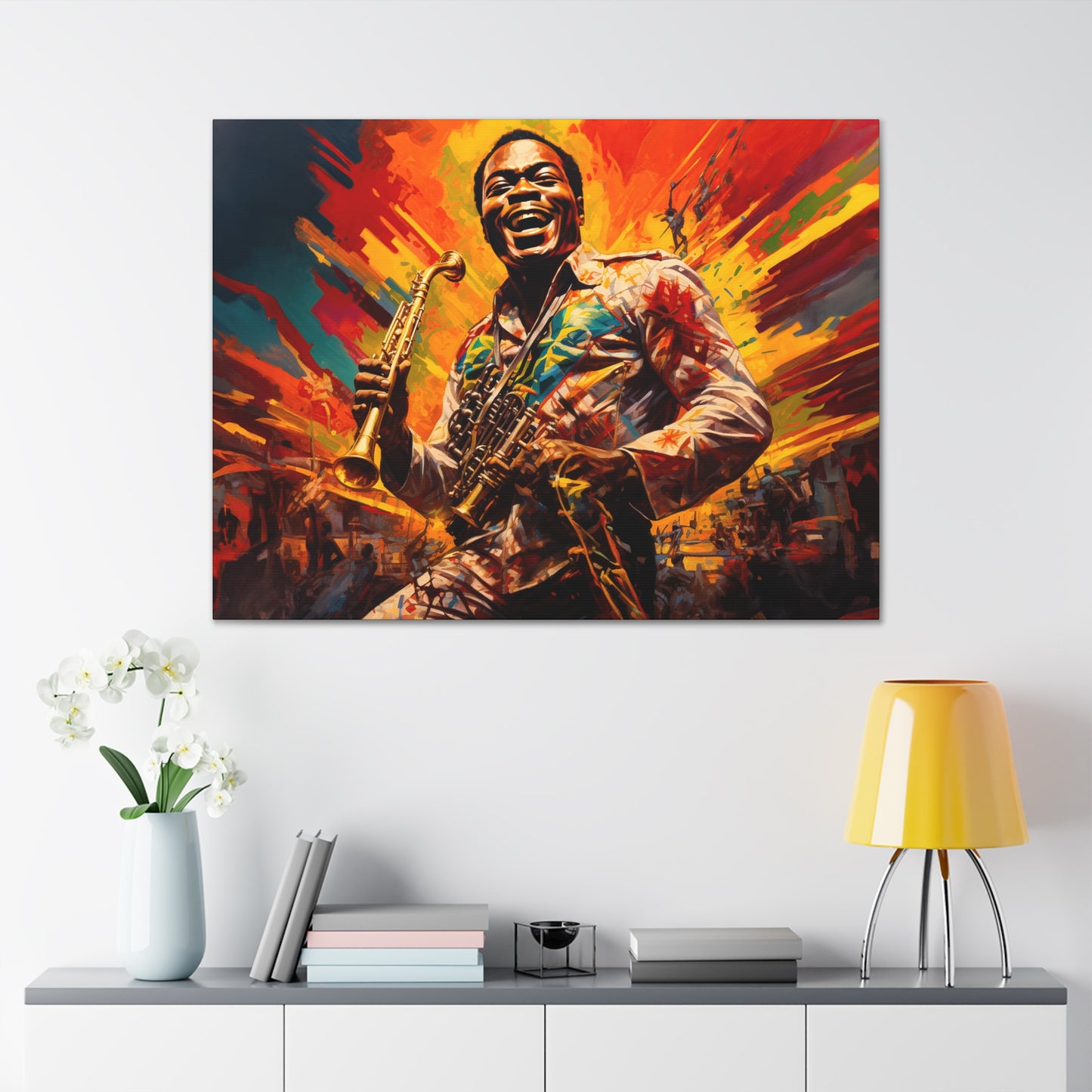 FELA, King of Afrobeat (Canvas Stretched, 0.75")