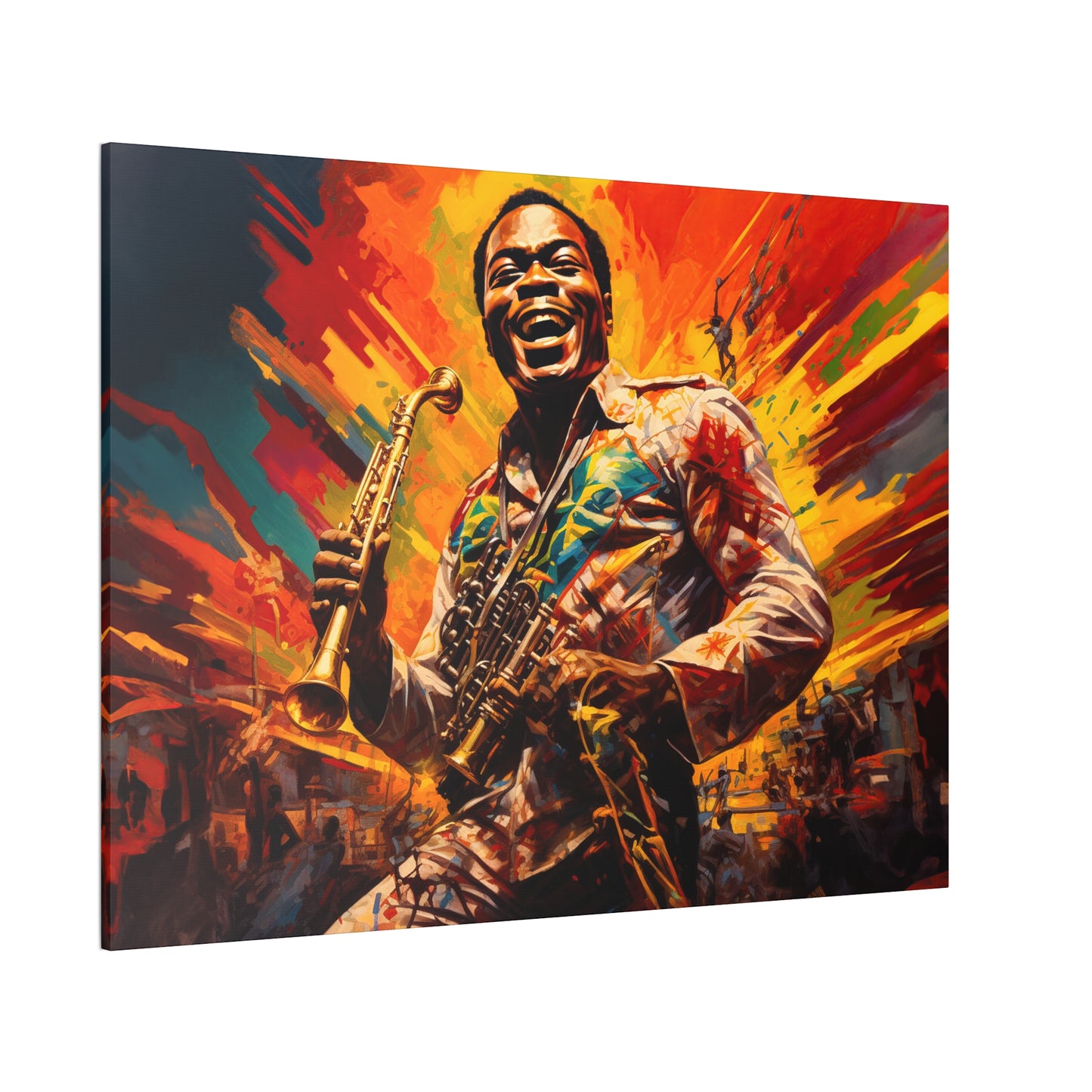 FELA, King of Afrobeat (Canvas Stretched, 0.75")