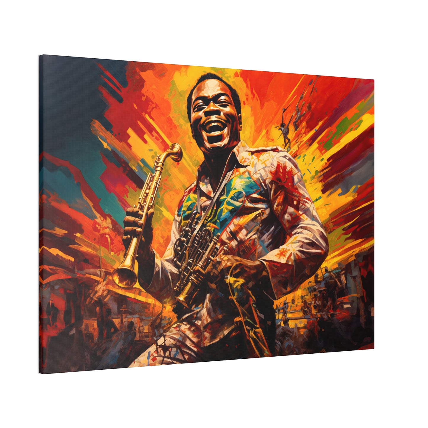 FELA, King of Afrobeat (Canvas Stretched, 0.75")