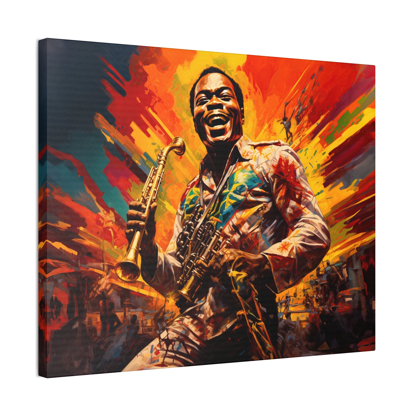 FELA, King of Afrobeat (Canvas Stretched, 0.75")